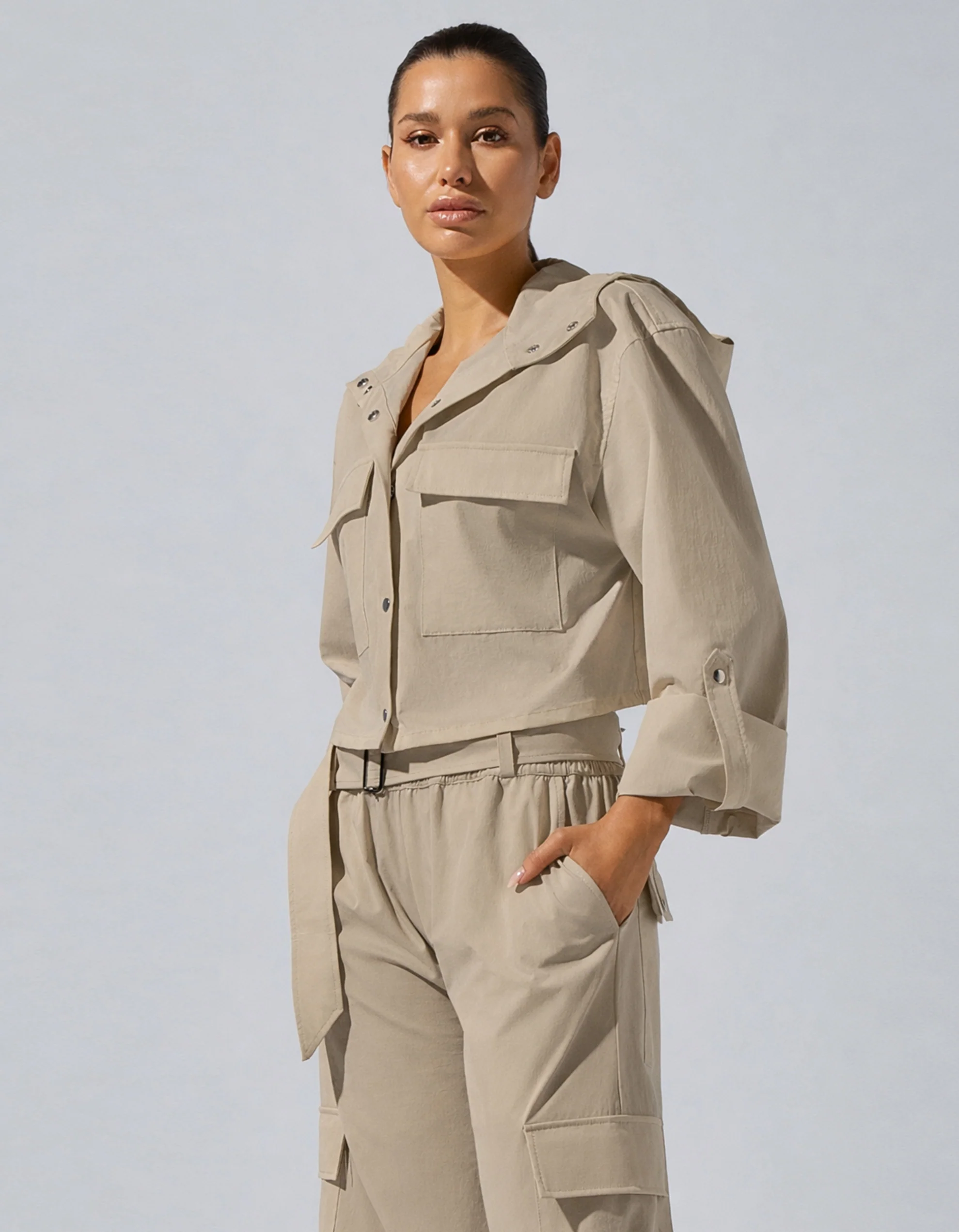 AVA JACKET [BEIGE] - Image 3
