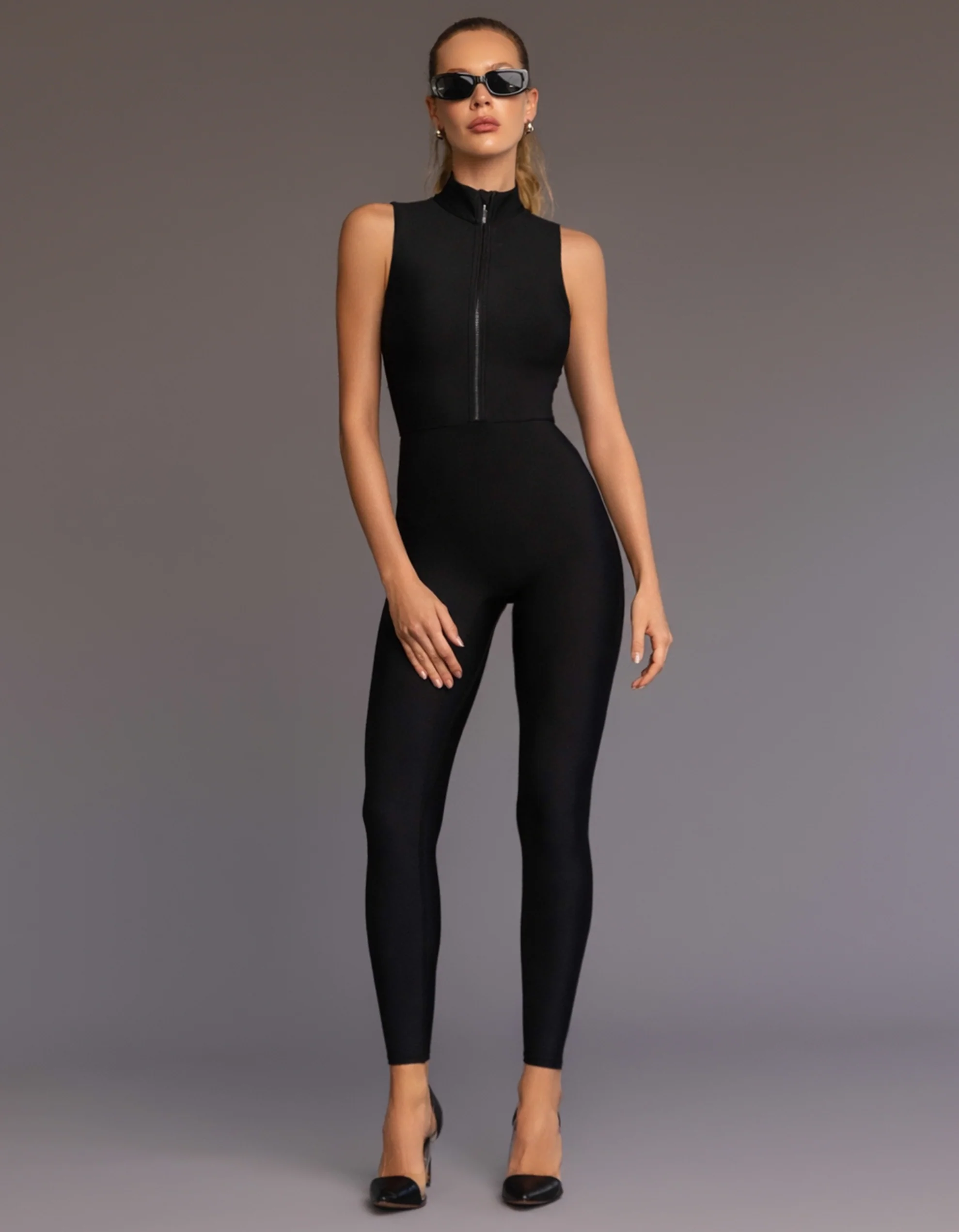 BLADE JUMPSUIT [BLACK] - Image 3