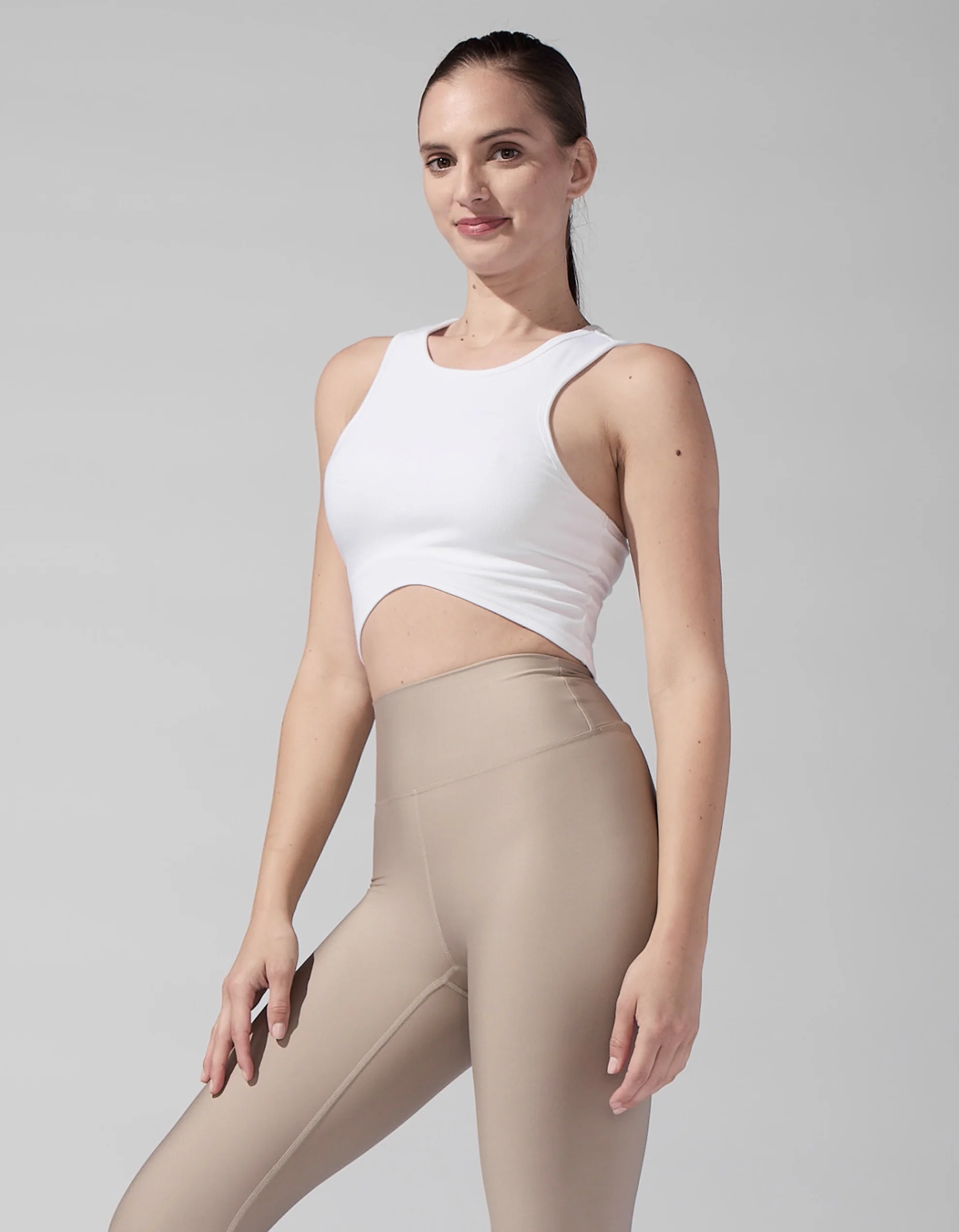 CURVE RIB TANK [White] - Image 3