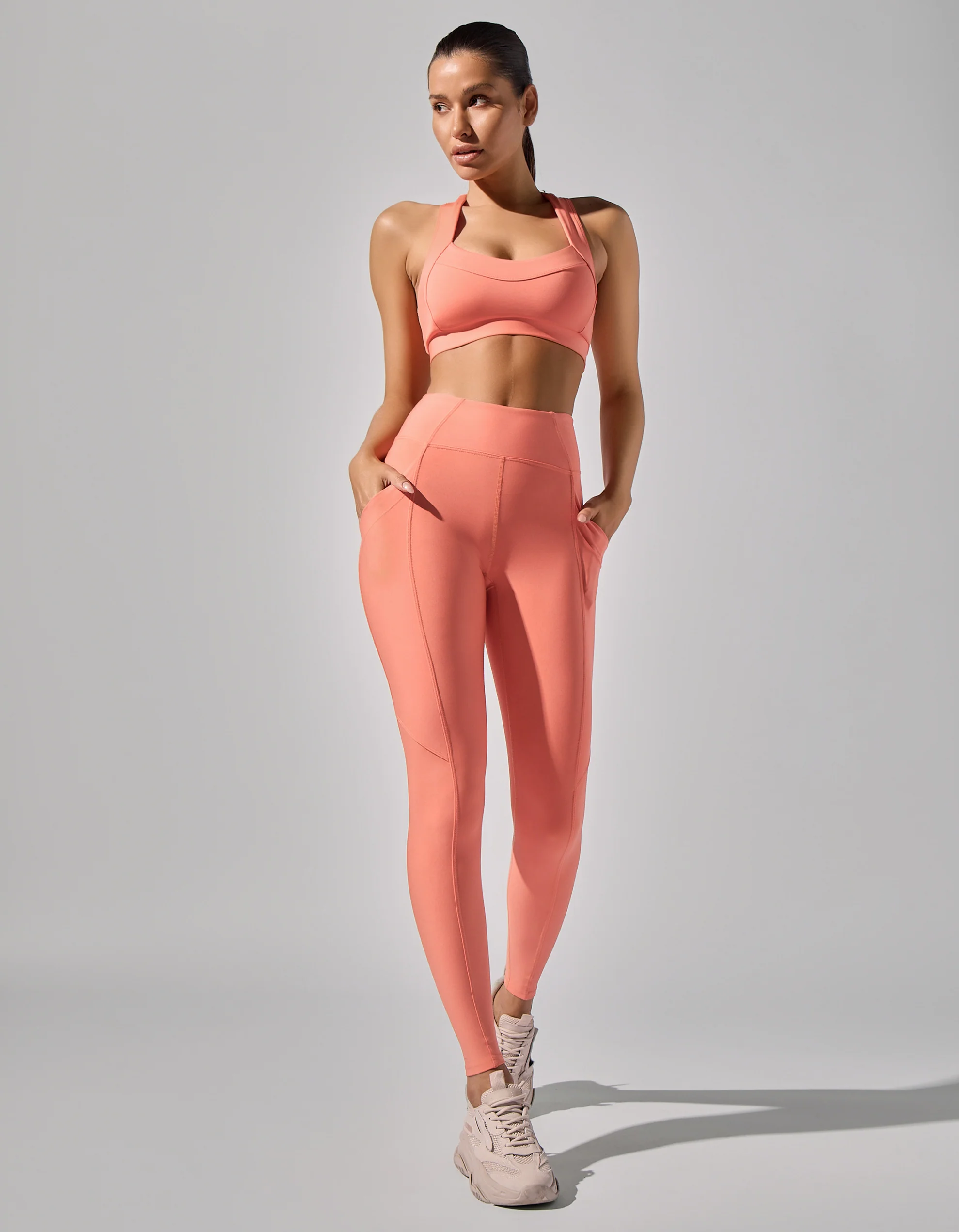 Dalia Legging [Coral] - Image 3