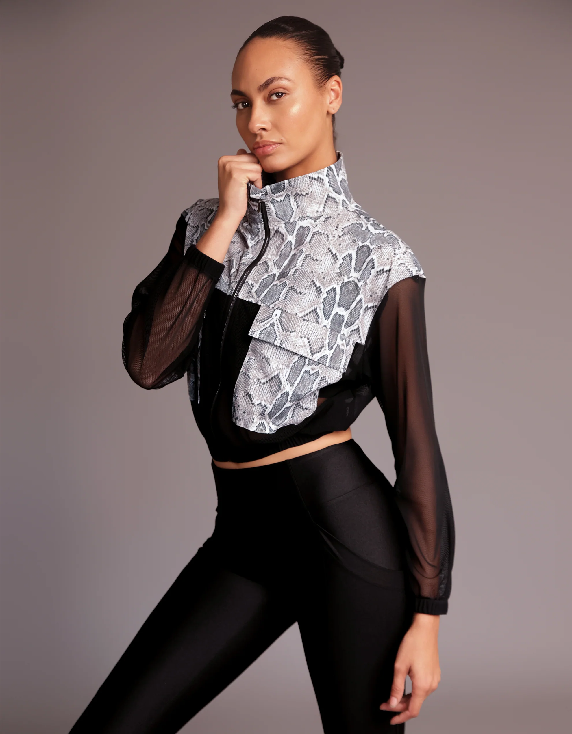 ILLUSION JACKET [Snow Python] - Image 4