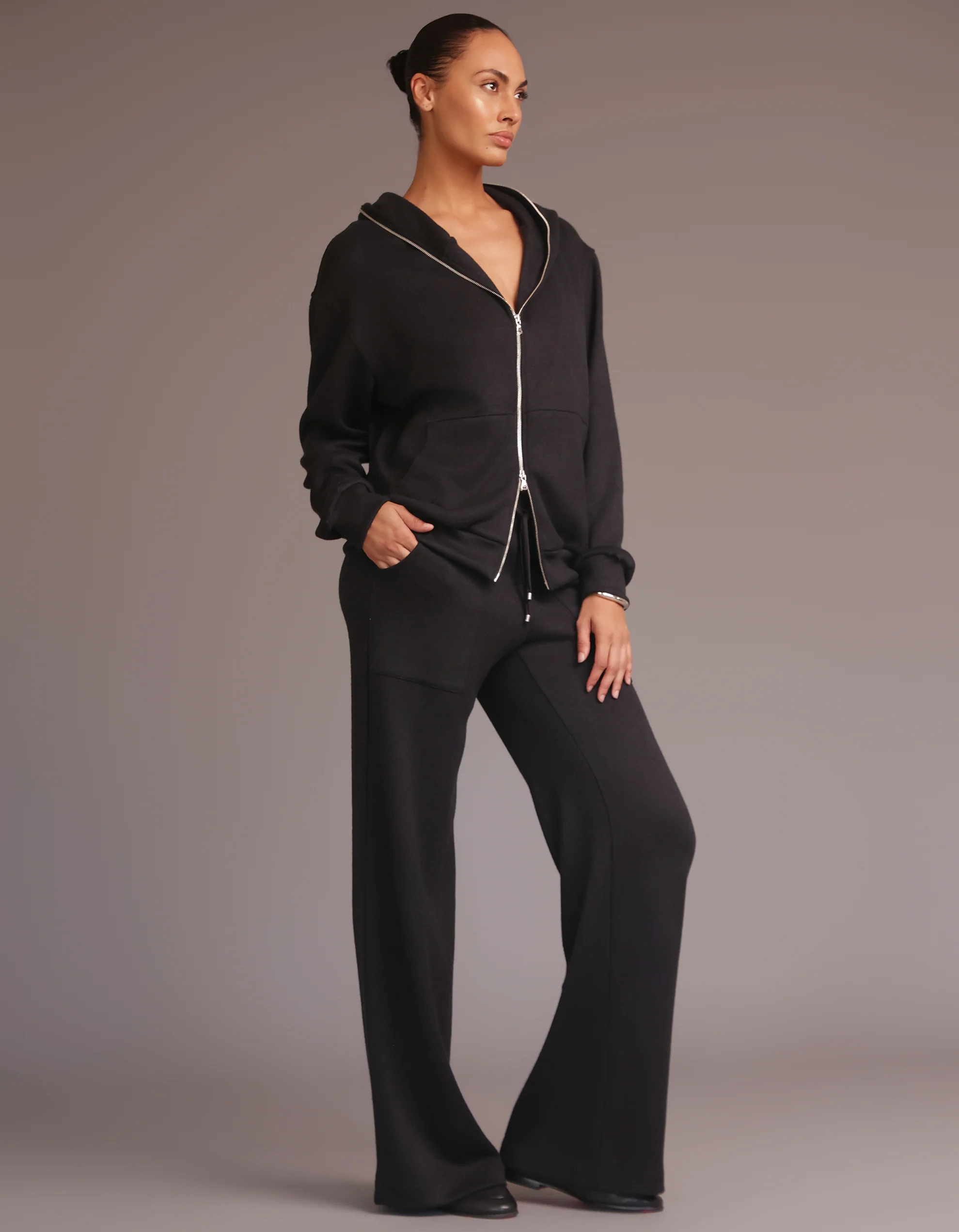 PLUSH PANTS [BLACK] - Image 6