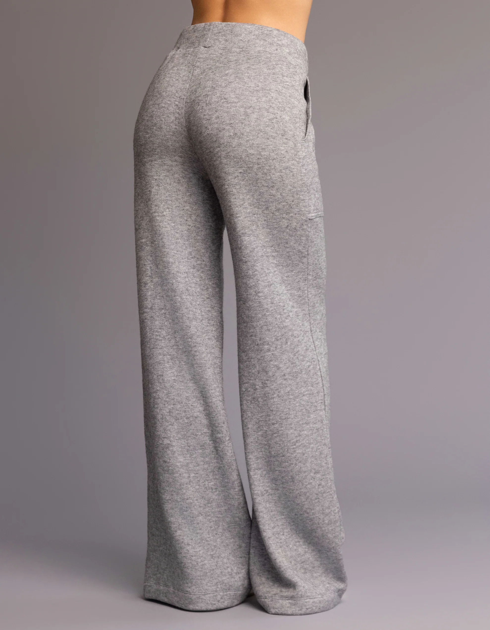 PLUSH PANTS [HEATHER GREY] - Image 2