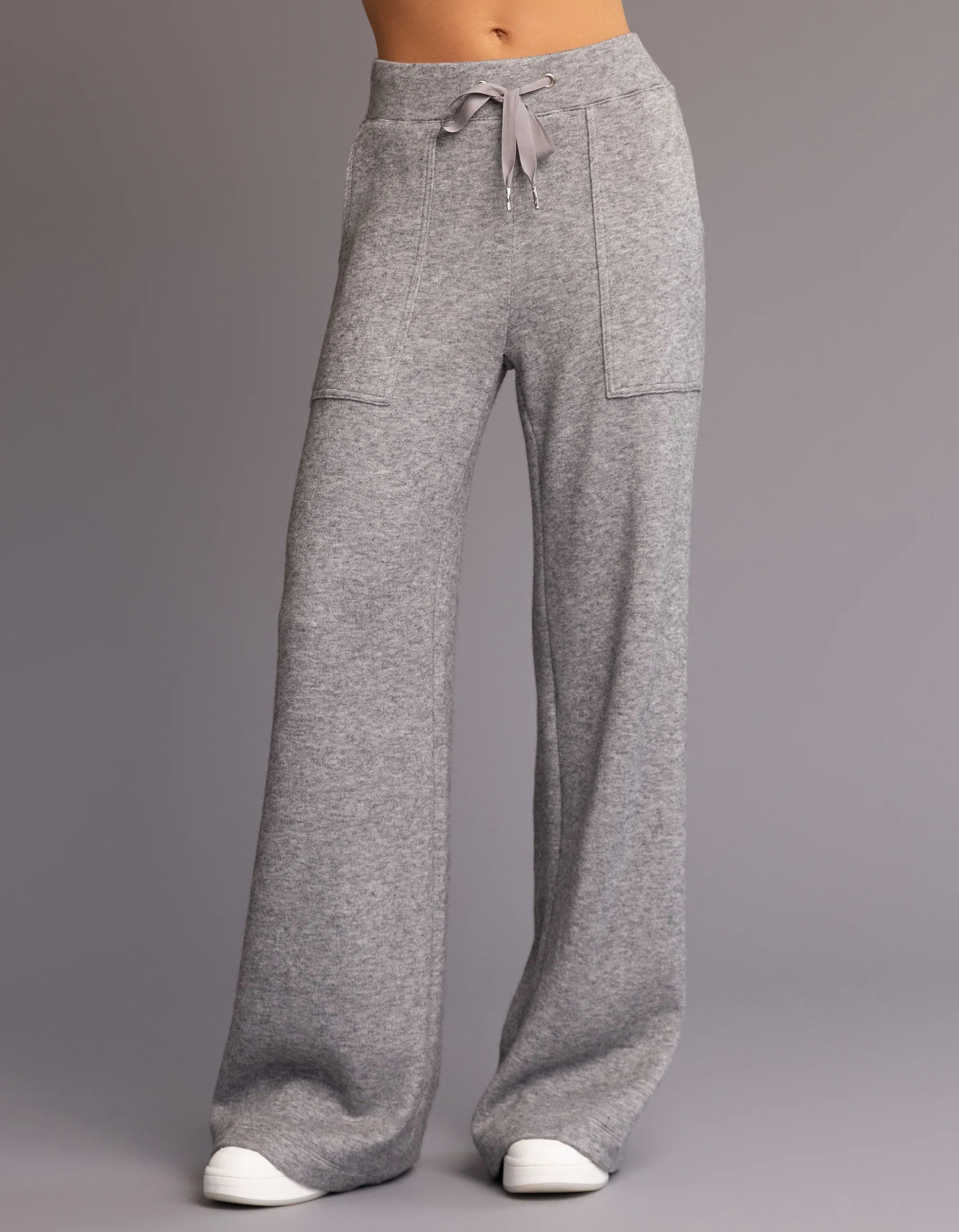 PLUSH PANTS [HEATHER GREY] - Image 3