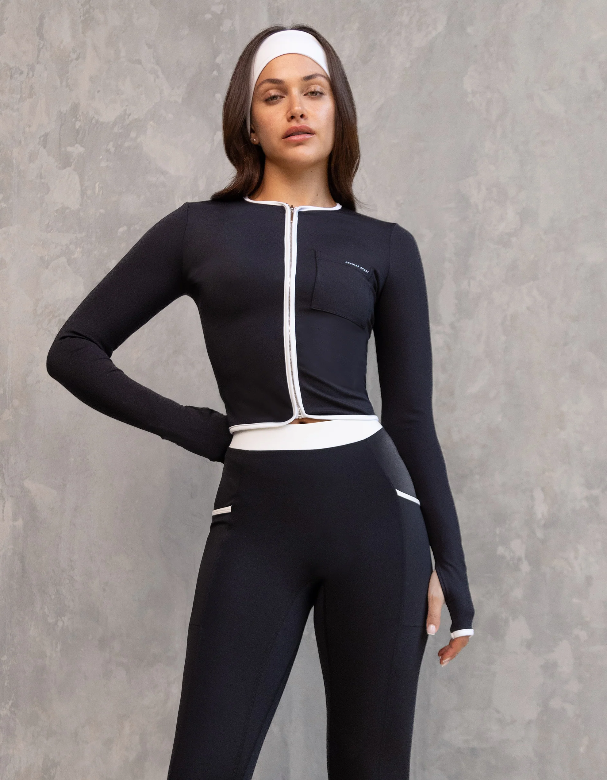 Skylar Jacket [Black/White] - Image 3