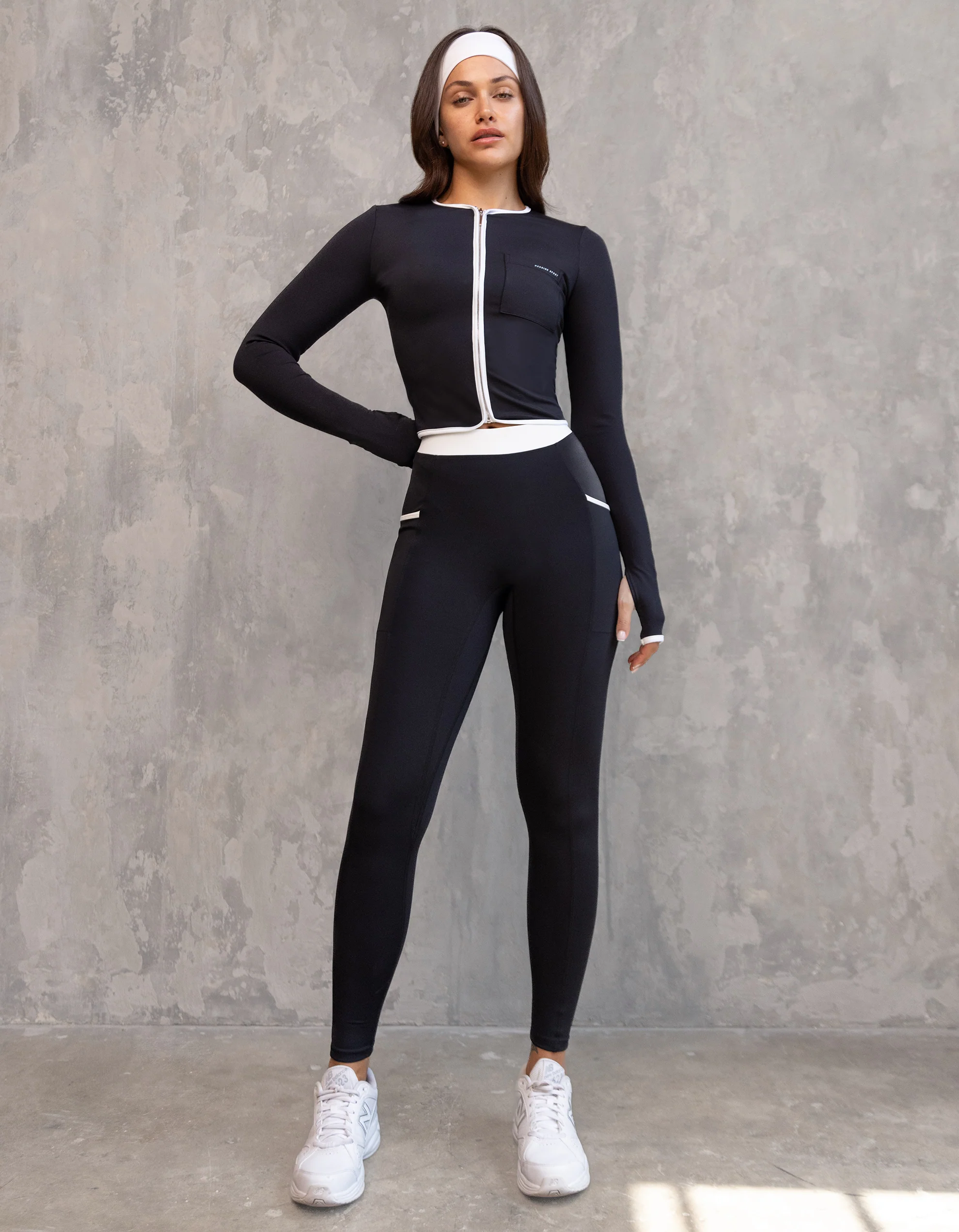 Skylar Jacket [Black/White] - Image 4