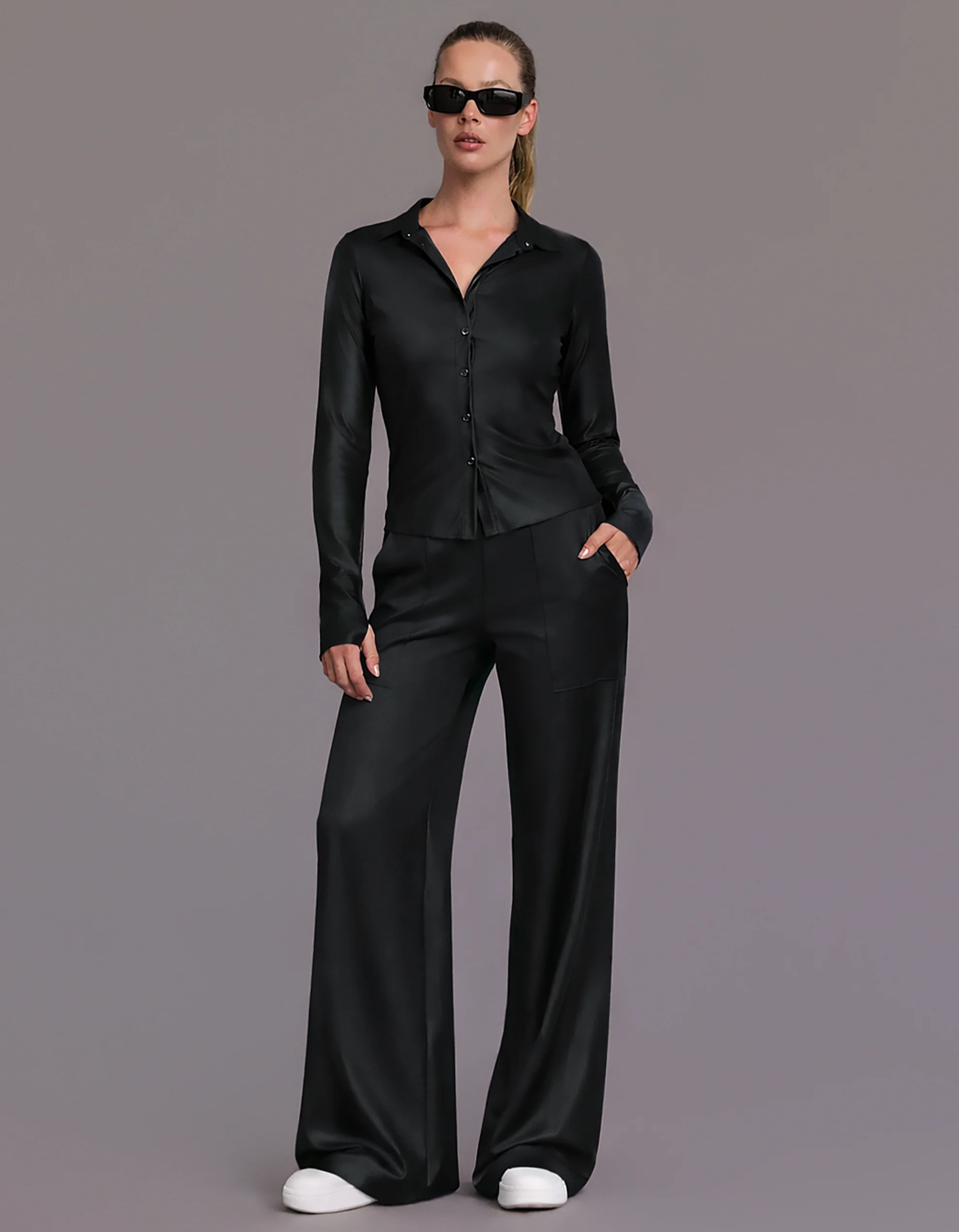 Thea Pants [BLACK] - Image 3